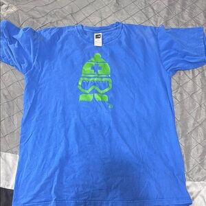Blue and Green Kids Shirt